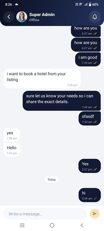 Chat with customers