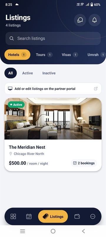 Partner listings