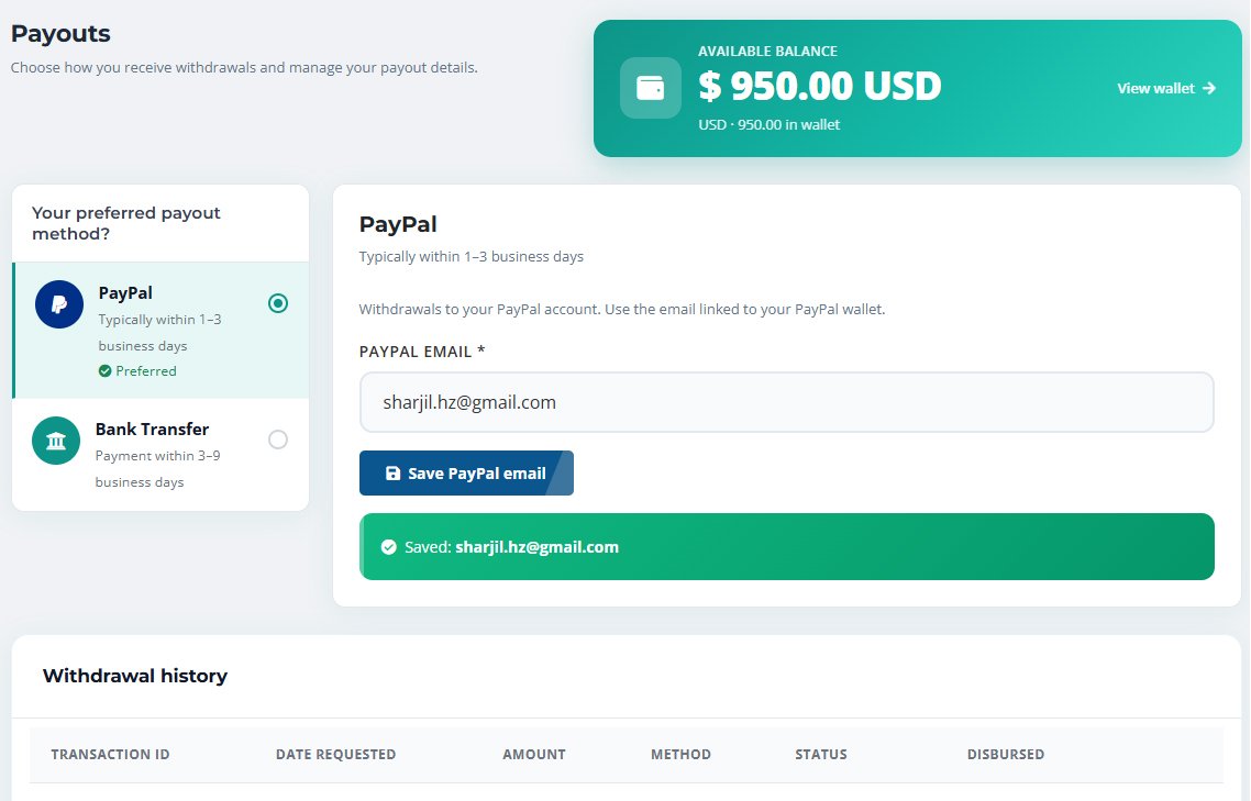 Travelin Payout System